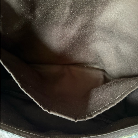 Gucci Tan and Dark Brown Monogram Diaper Bag